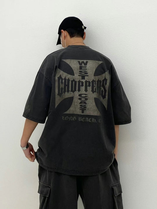 Pig waist loose T-shirt