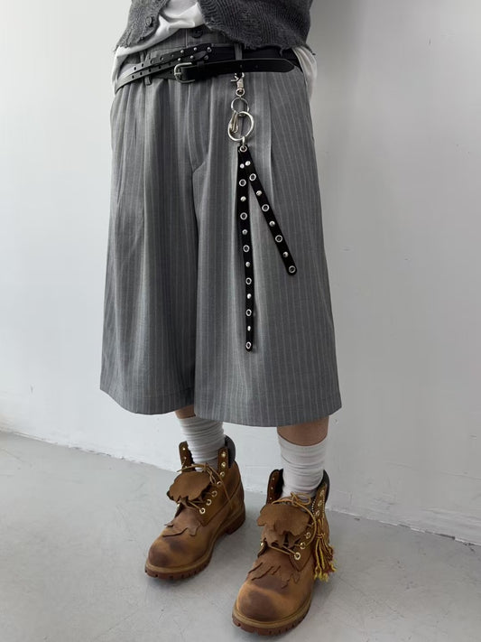 Striped Bermuda Suit Shorts UNisex