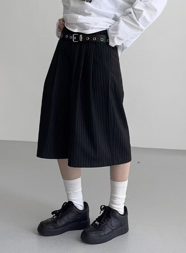 Striped Bermuda Suit Shorts UNisex