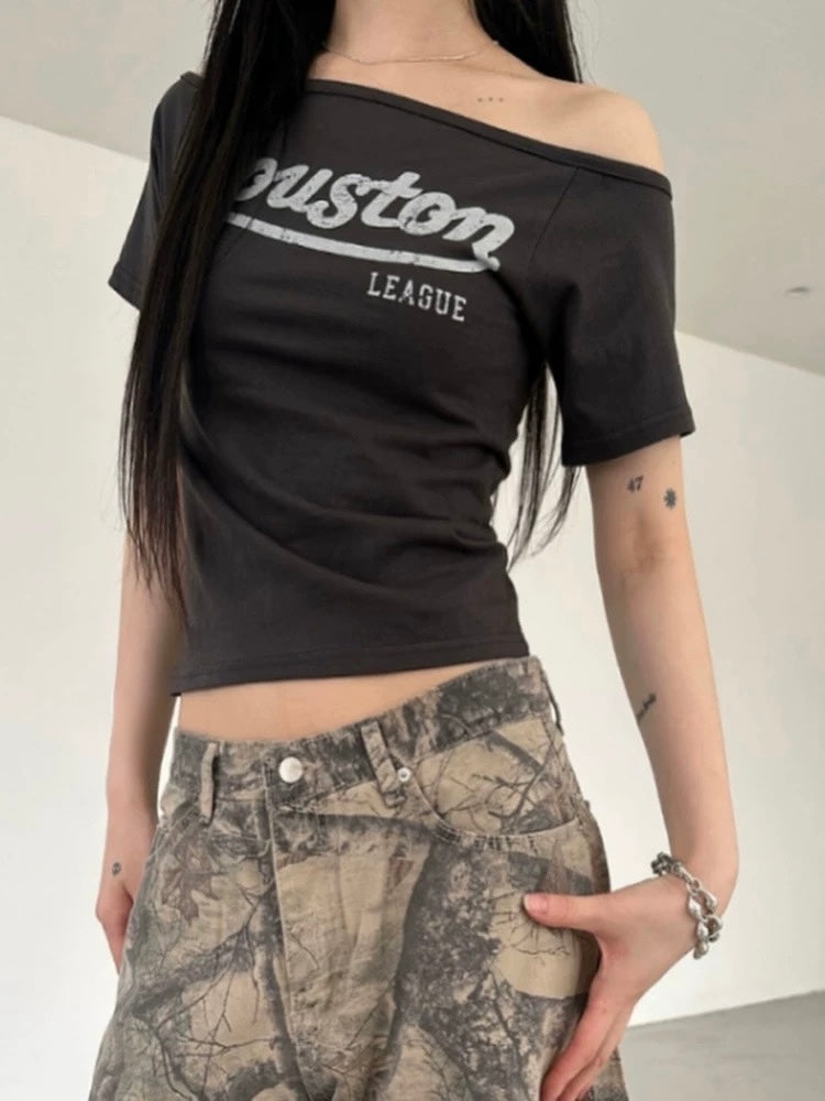 Houston League Crop Top