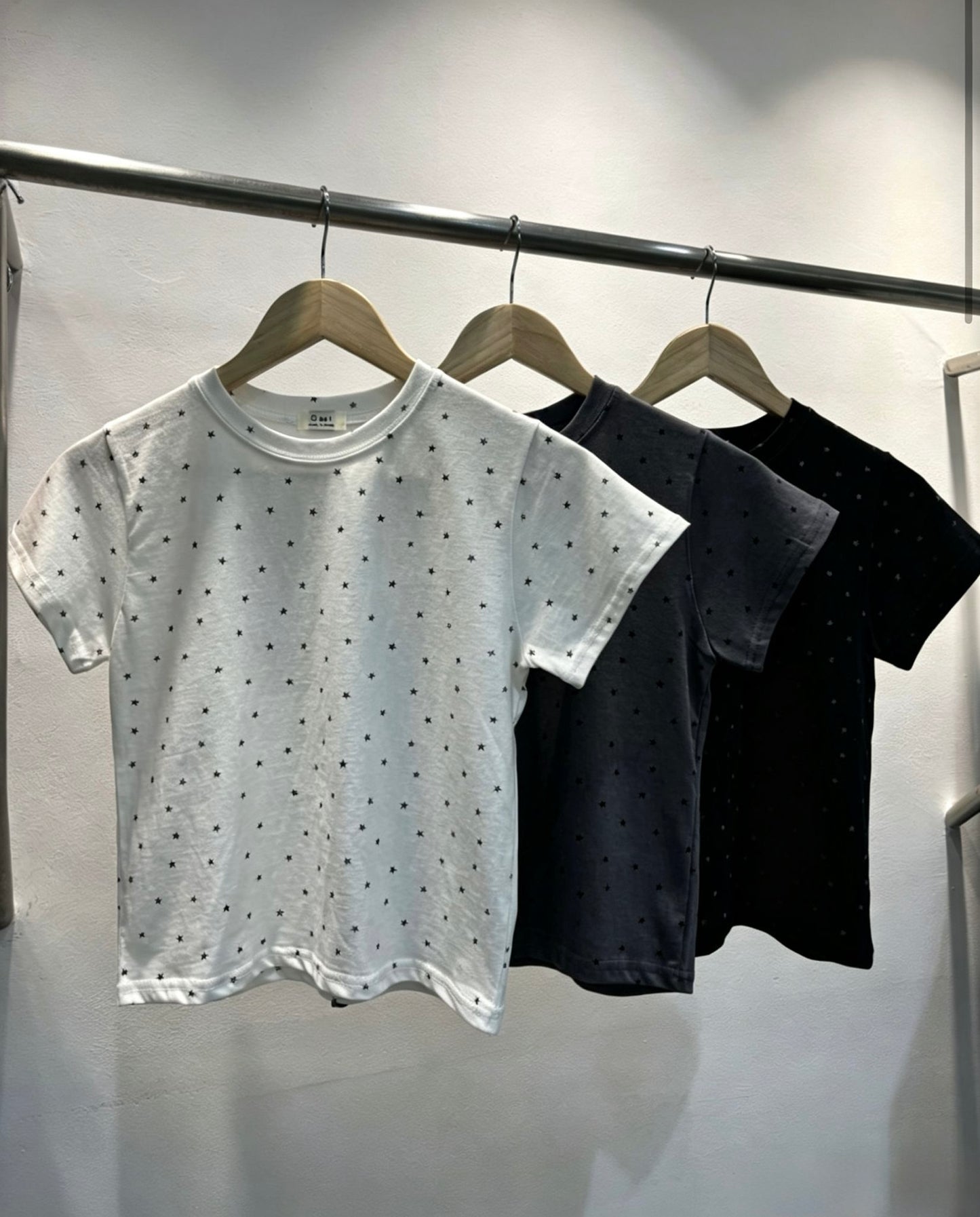 All-over Star Crew Neck Tee