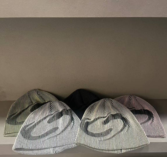 Baltes color block beanie