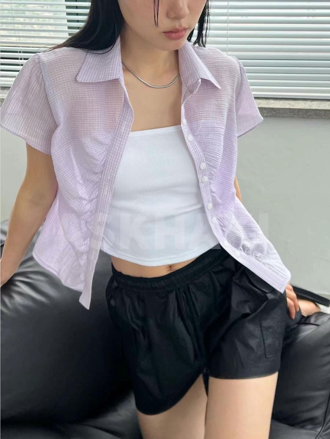 Mini Check Sailor Shirt
