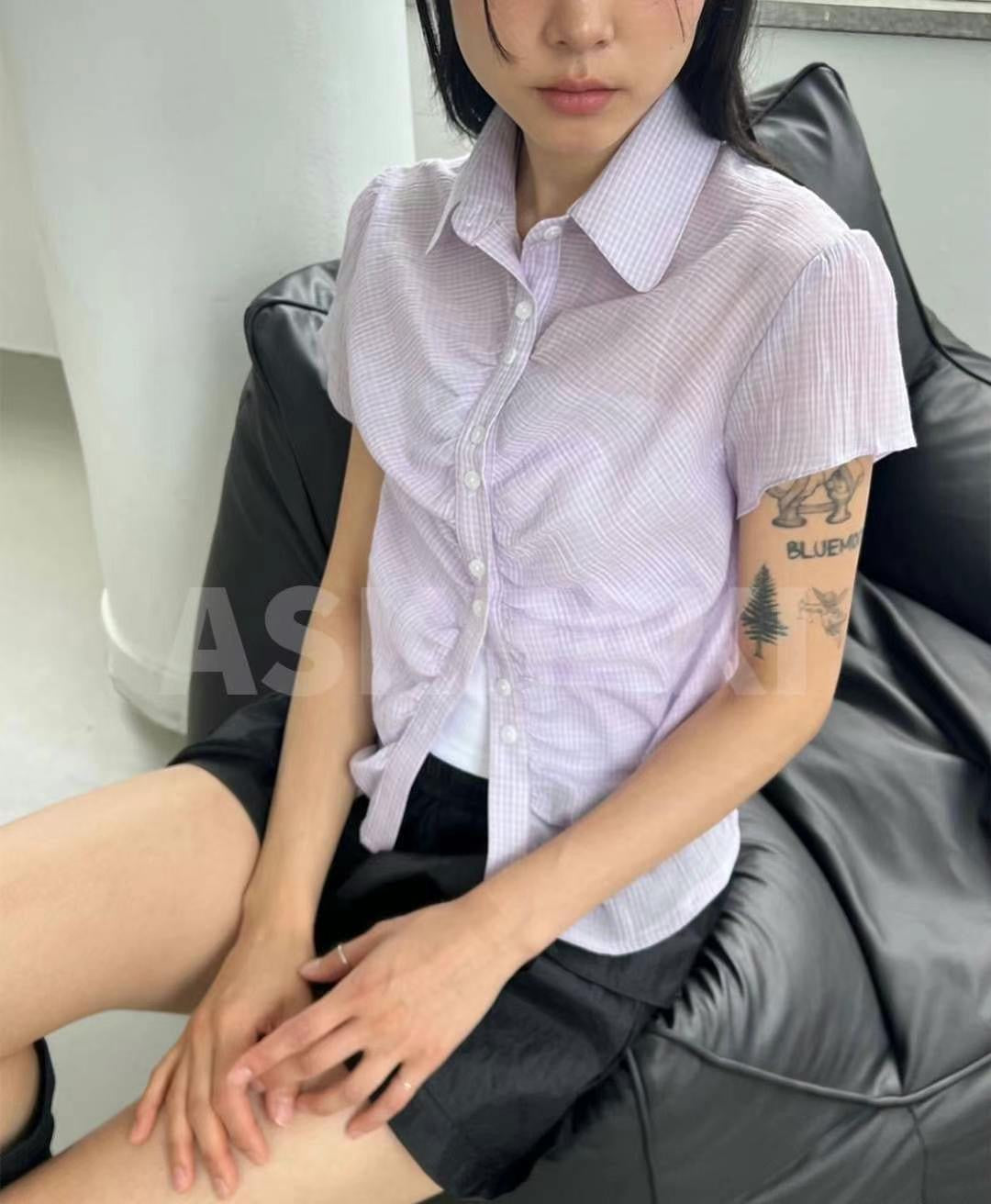 Mini Check Sailor Shirt