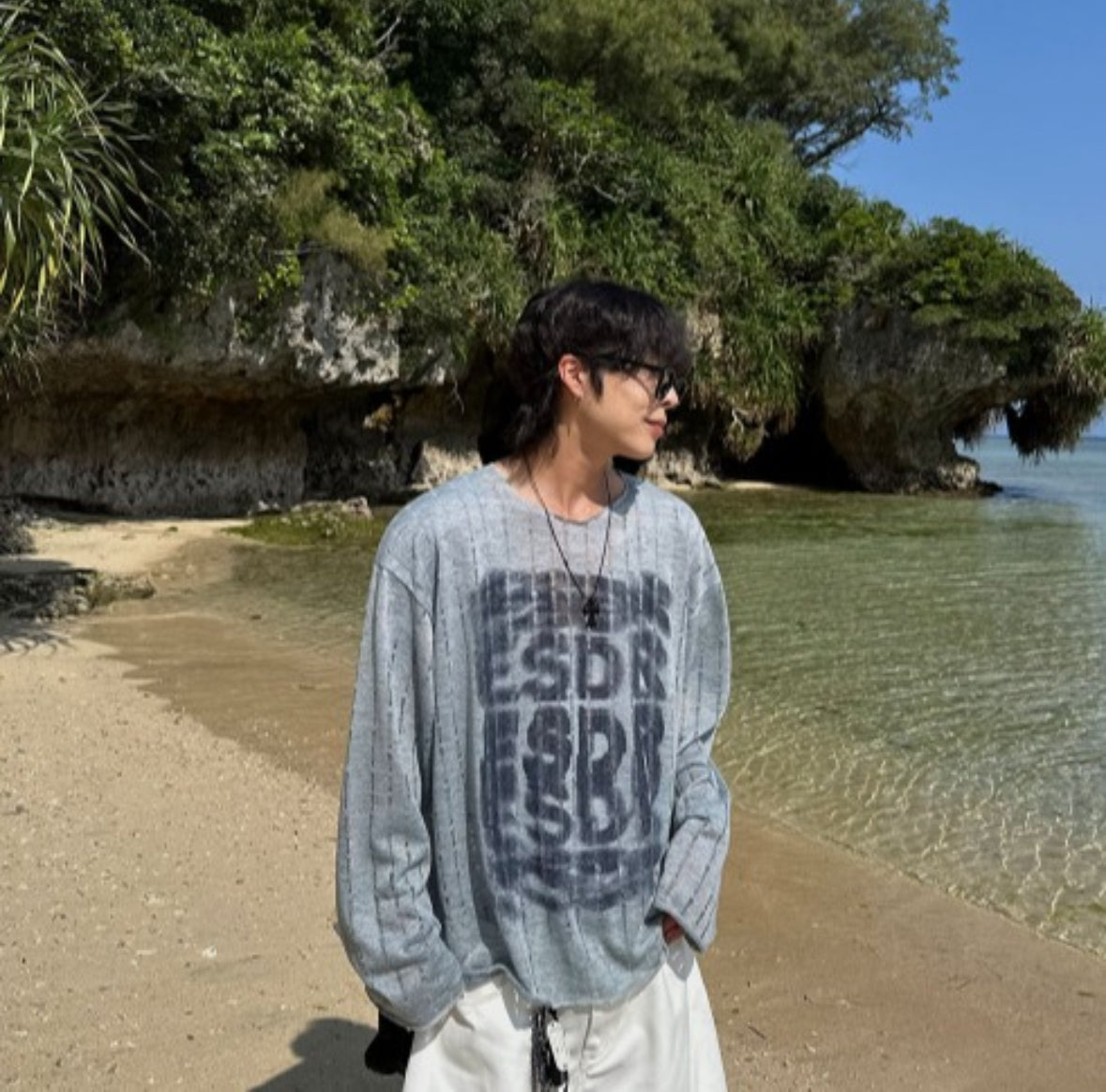 流線針織衫
