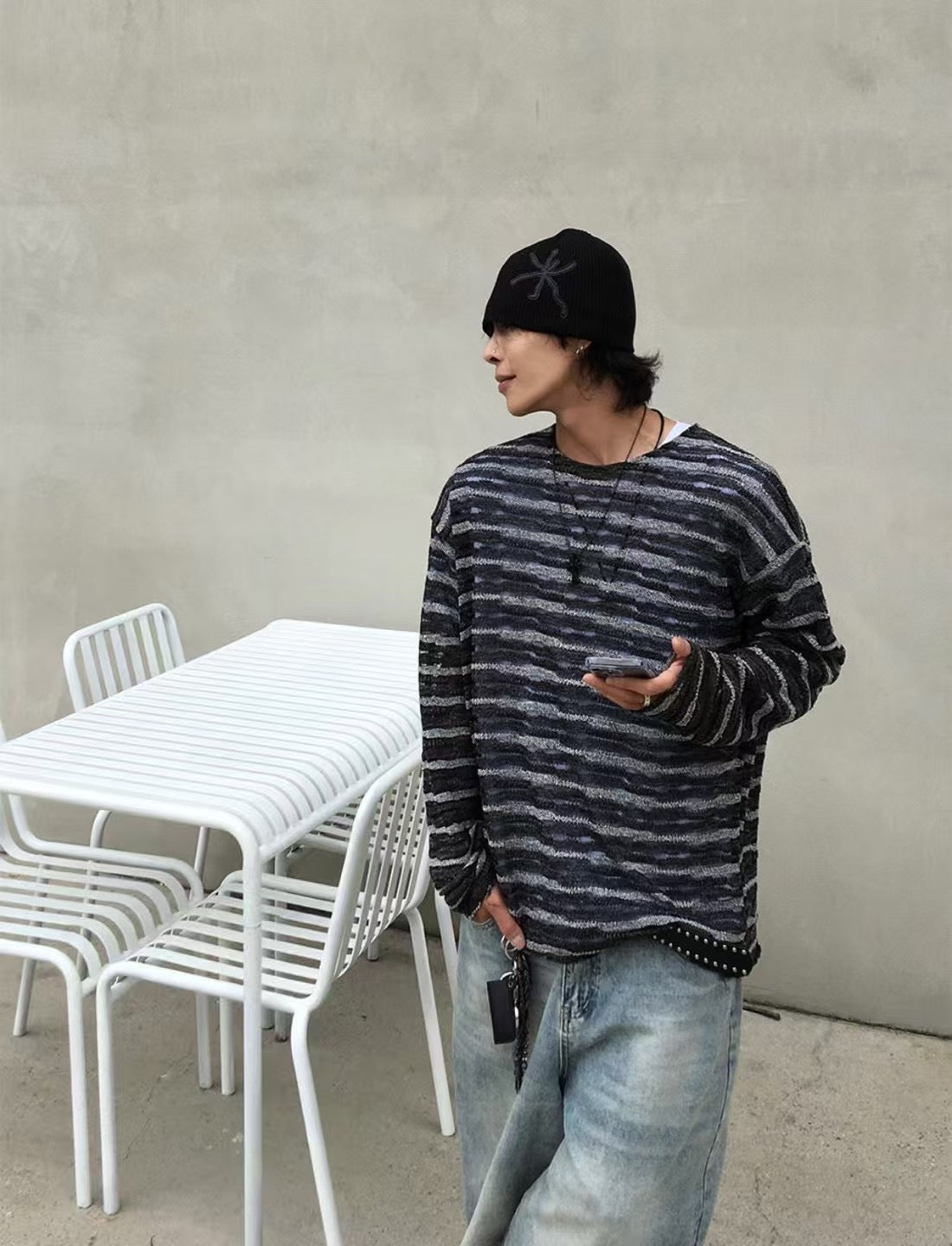 Unisex Mesh Vent Crewneck Tee