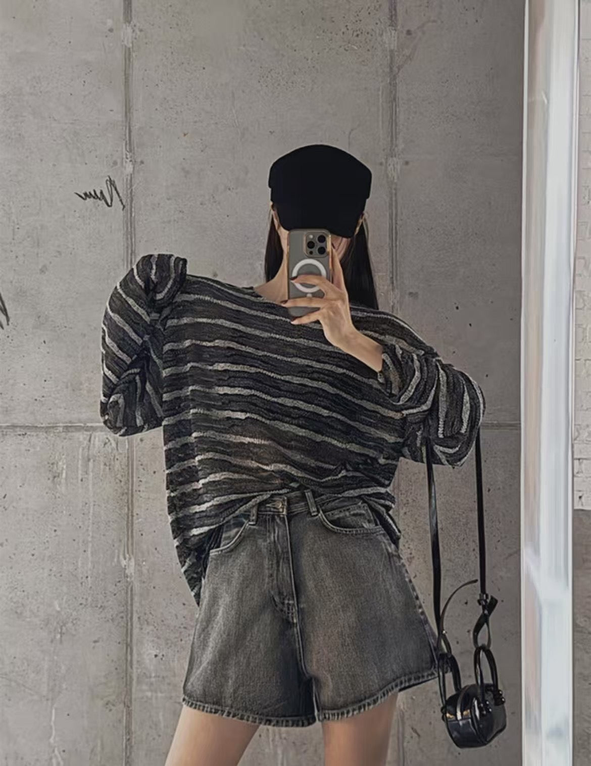 Unisex Mesh Vent Crewneck Tee