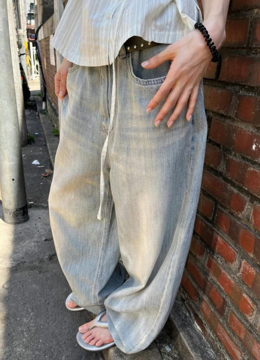 Dust-Wash Denim Jeans