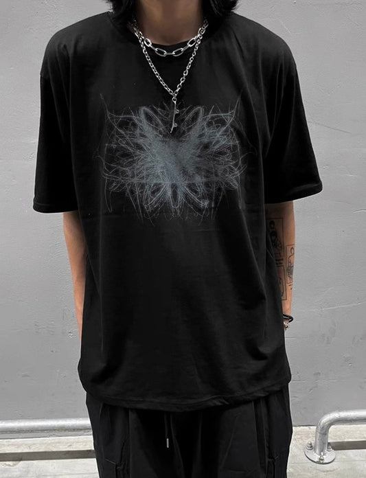Line-Print Street Tee