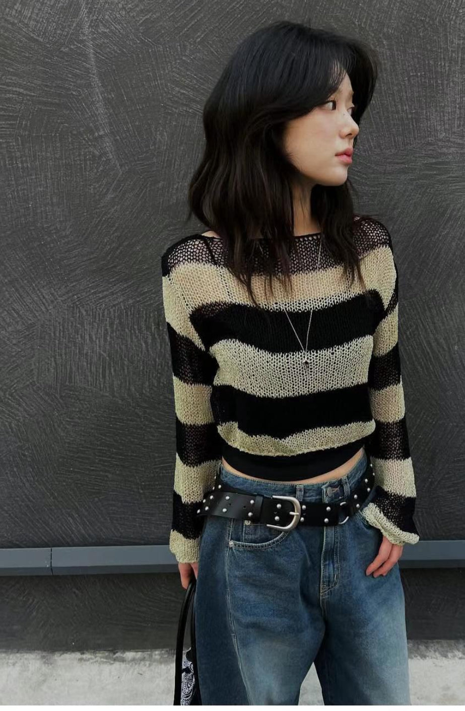 Stripe Short Knit