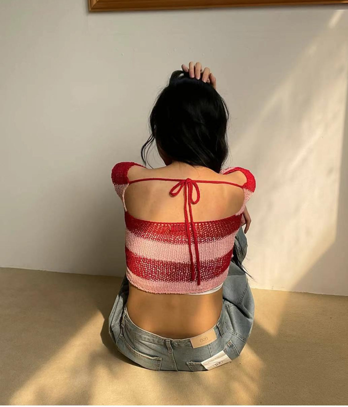 Stripe Short Knit