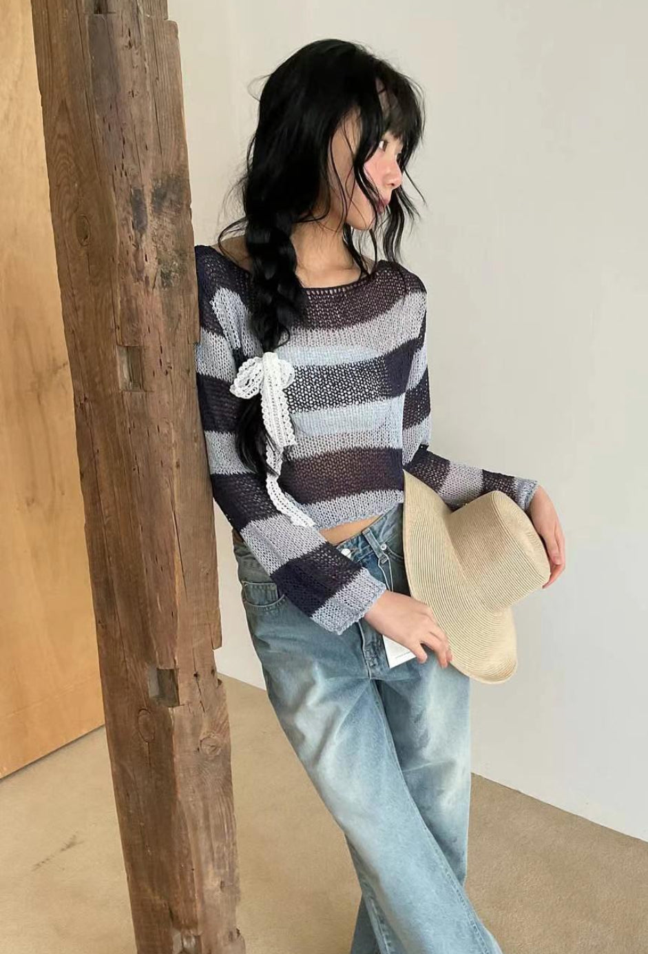 Stripe Short Knit