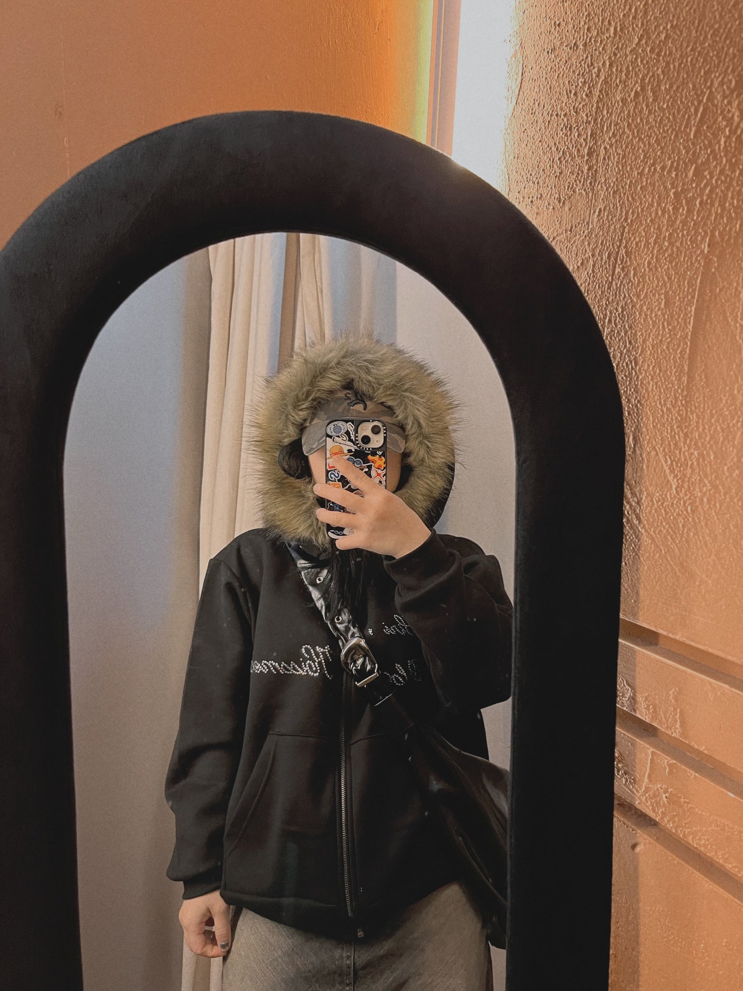 毛毛帽JACKET