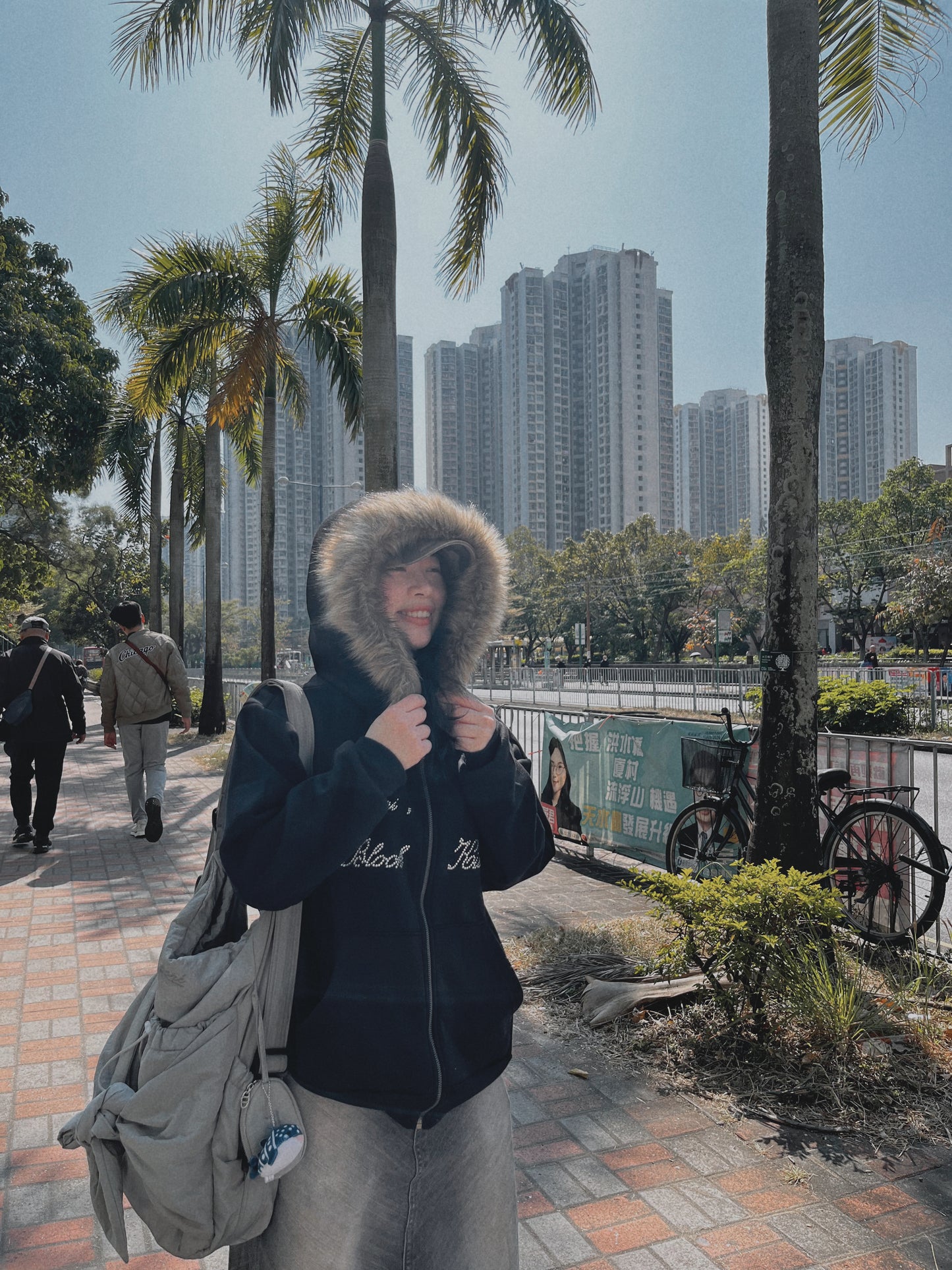 毛毛帽JACKET