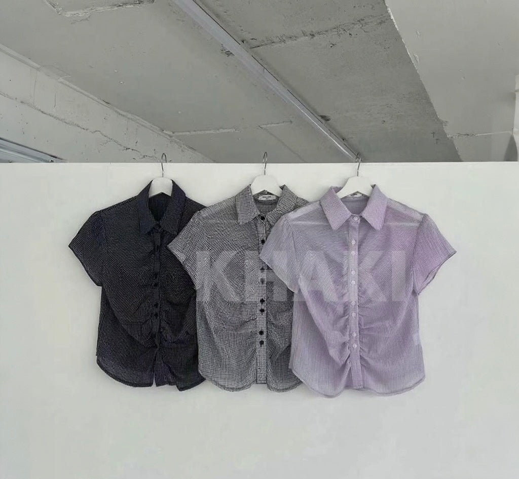 Mini Check Sailor Shirt