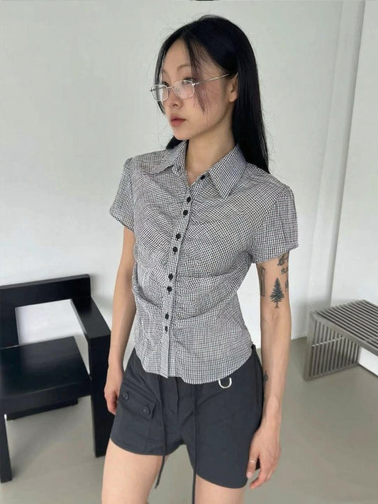 Mini Check Sailor Shirt