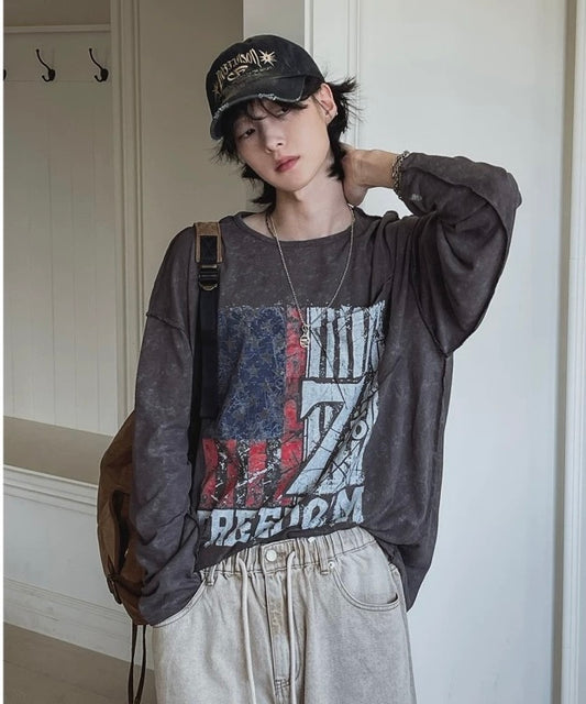 Stars & Bars Long-Sleeve Tee