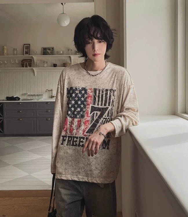 Stars & Bars Long-Sleeve Tee