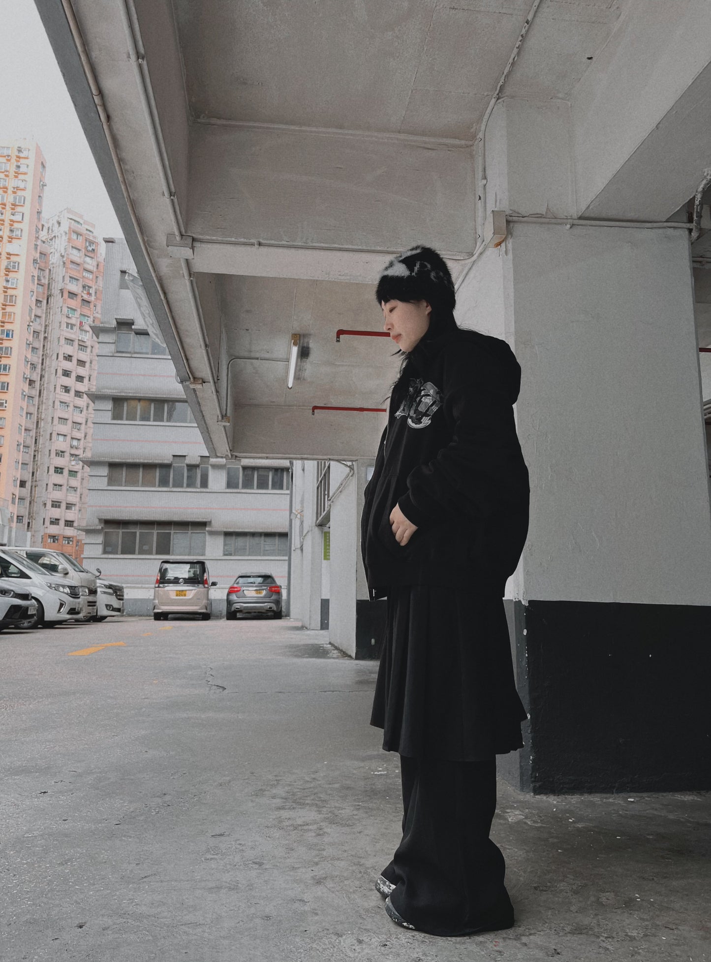 百褶西褲裙褲