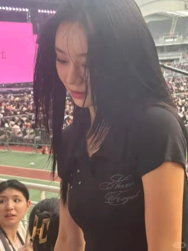 Cut-Out Polo Top