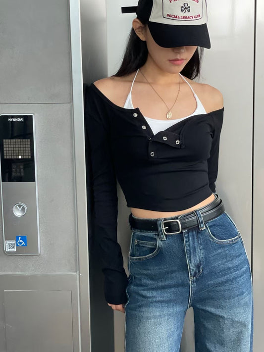 Two-Piece Off-Shoulder Set