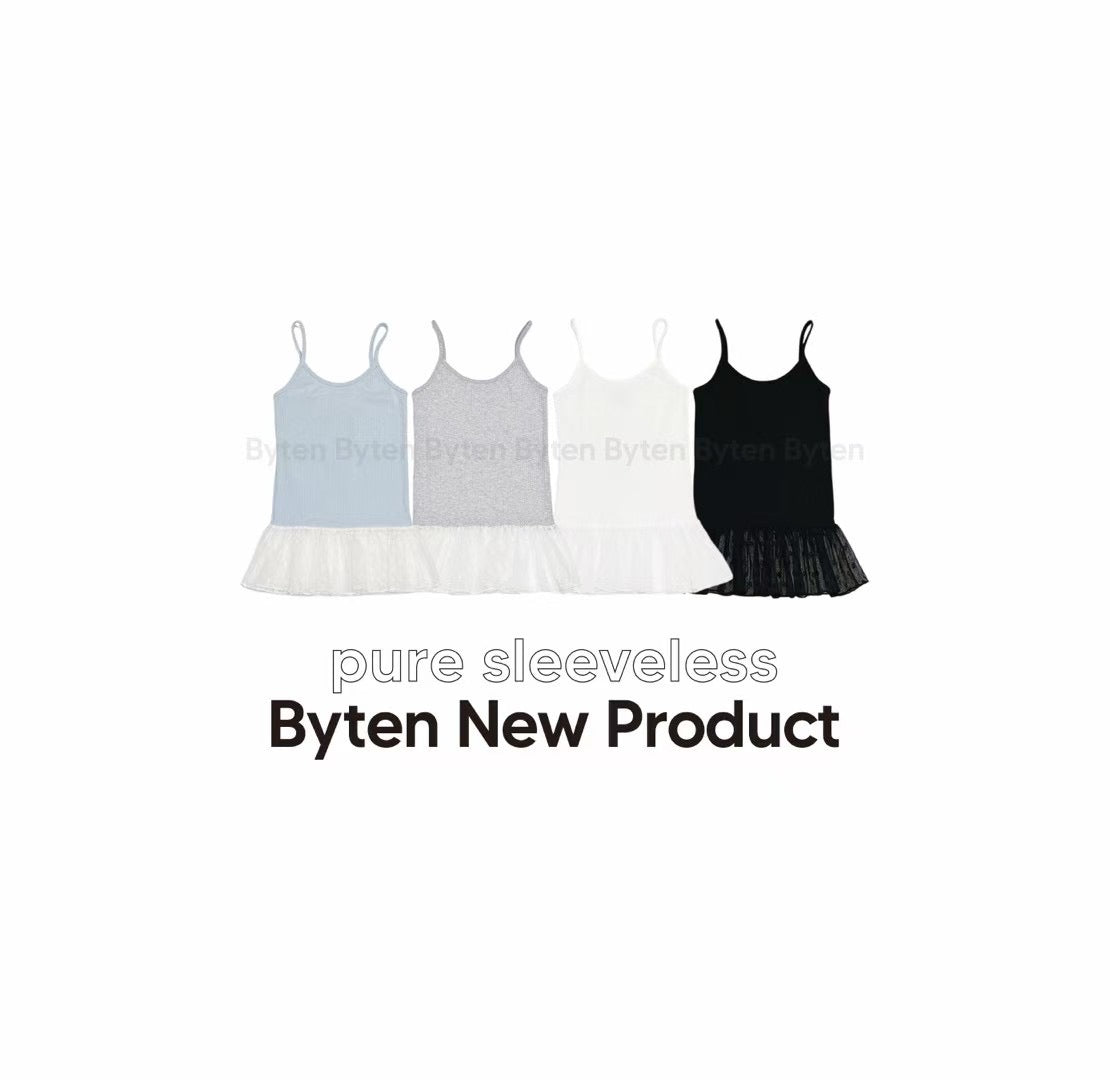 吊帶WAFFLE LAYER TOP