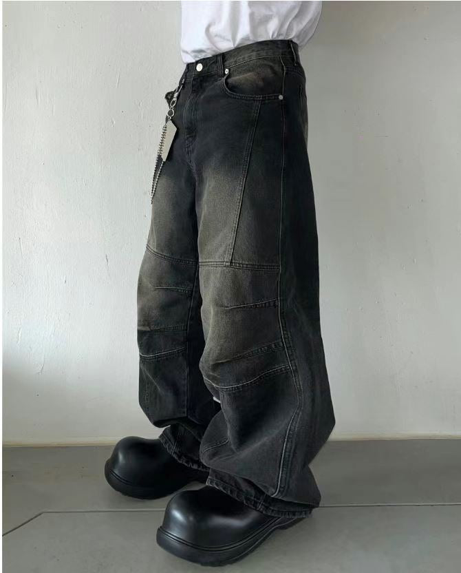 UNISEX 版型超好牛仔褲