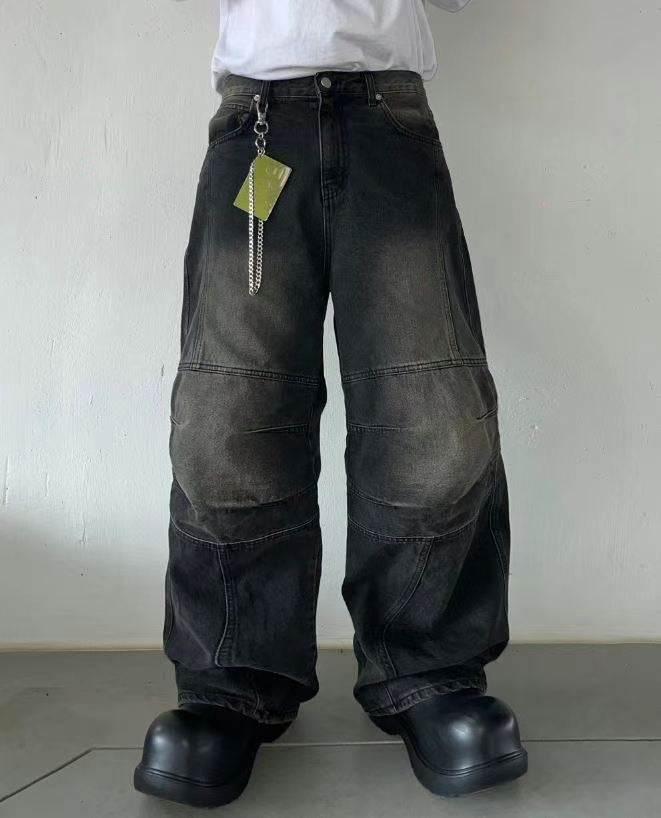UNISEX 版型超好牛仔褲