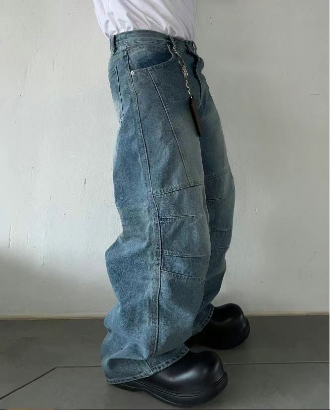 UNISEX 版型超好牛仔褲
