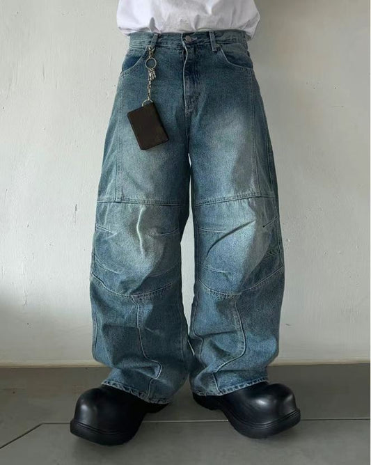 UNISEX 版型超好牛仔褲