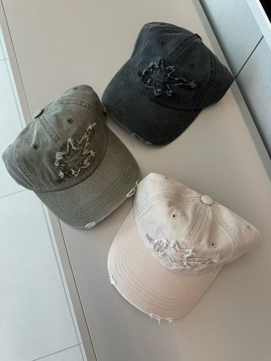 Lightning Star Embroidered Cap