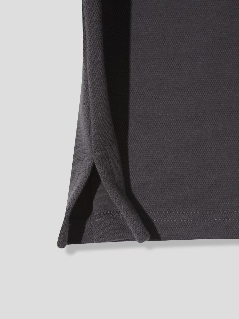Long Collared Raglan Tee