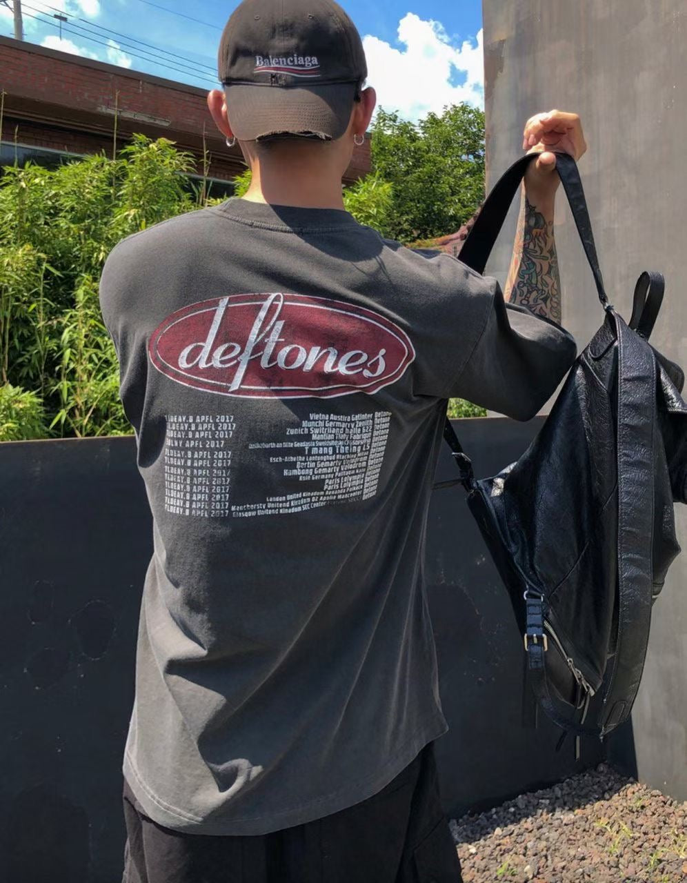 Deftones Oversized Vintage  Tee