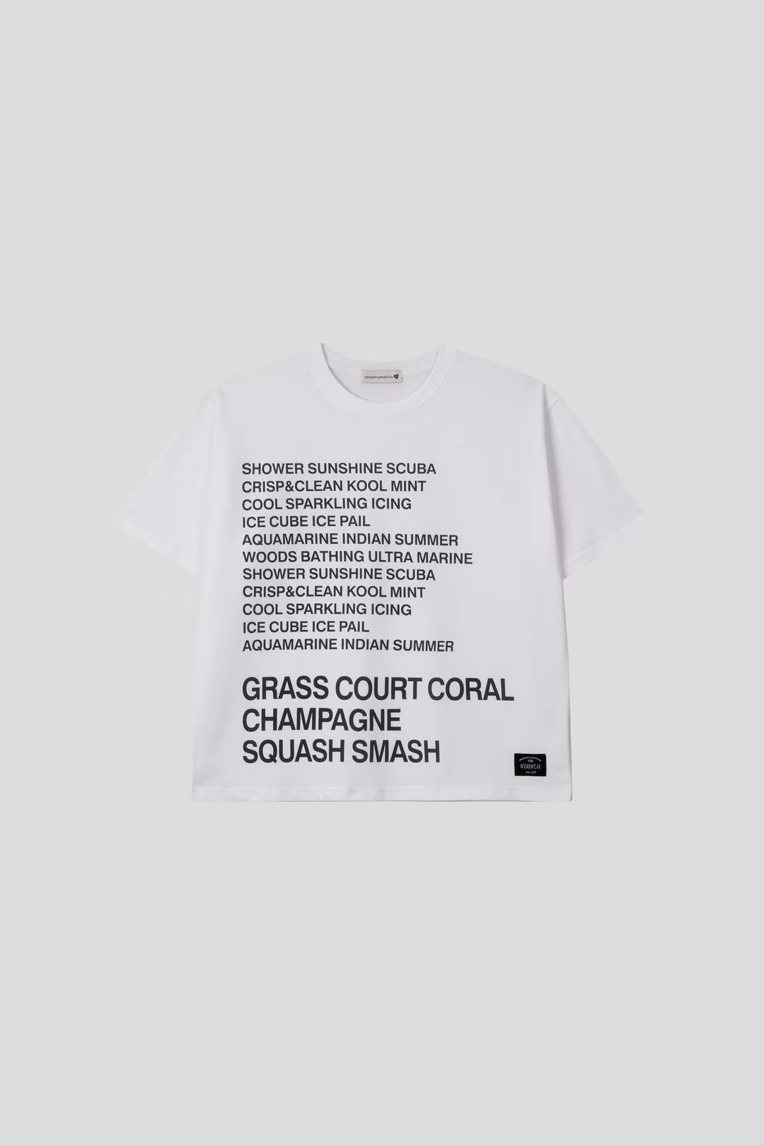 Text Print Cropped T-Shirt