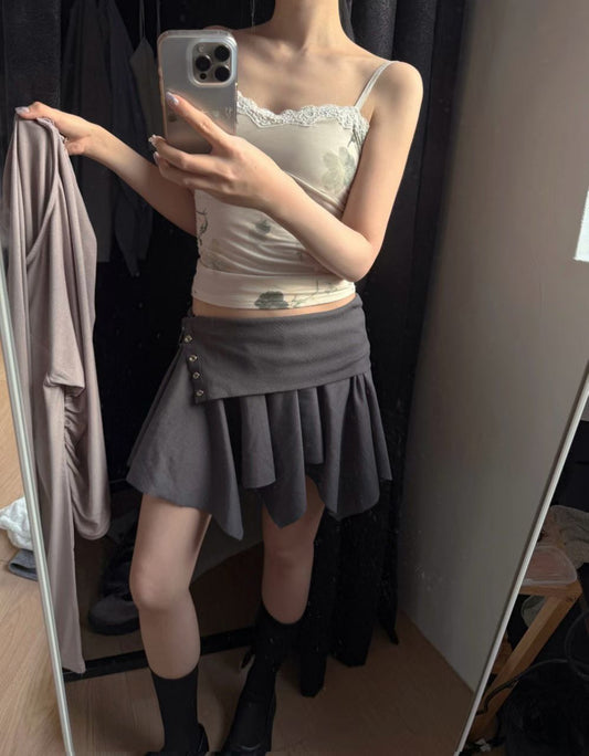 Convertible Asymmetric Skirt