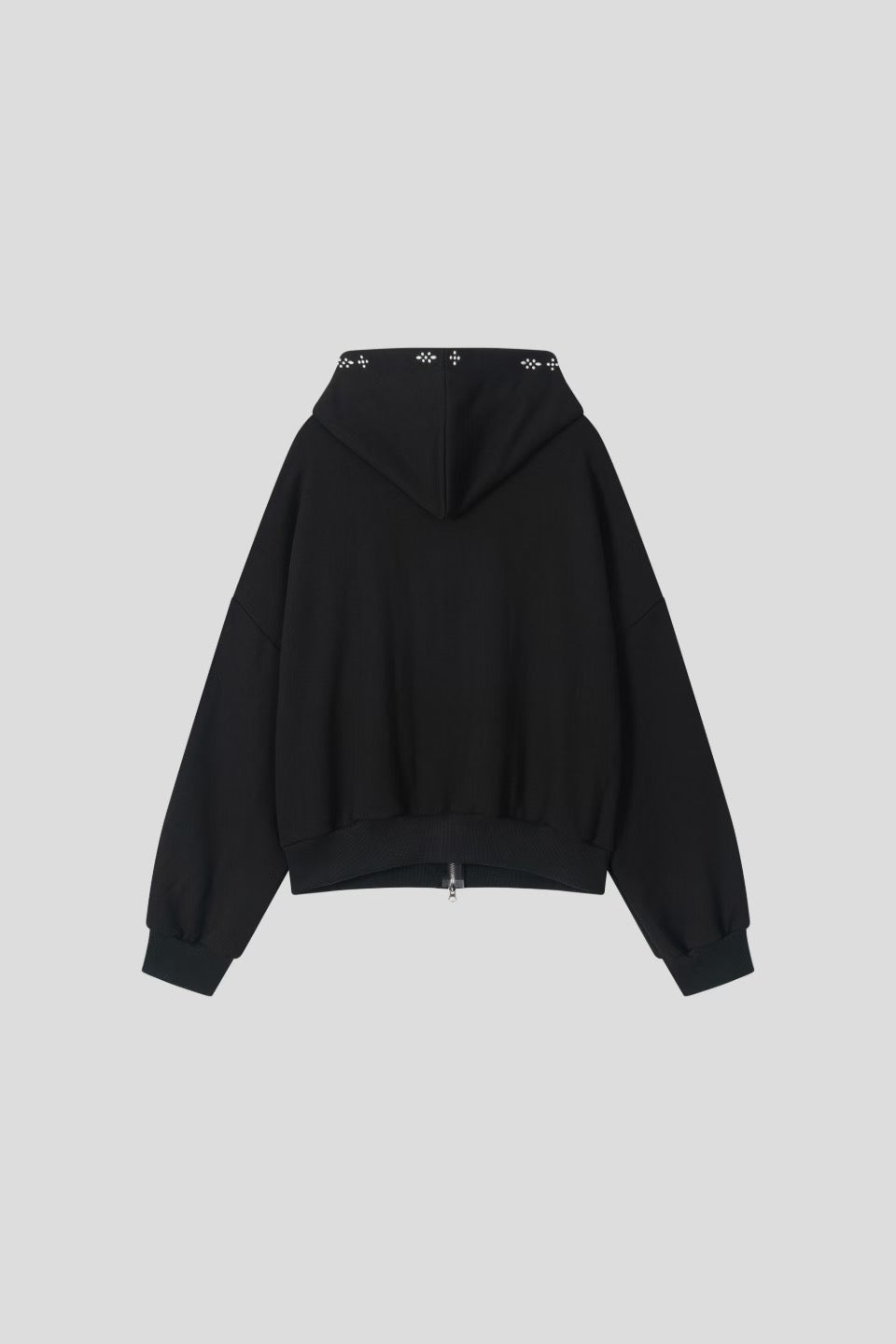 Stud Zip Hoodie