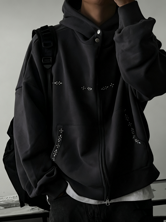 Riveted Zip Hoodie UNISEX